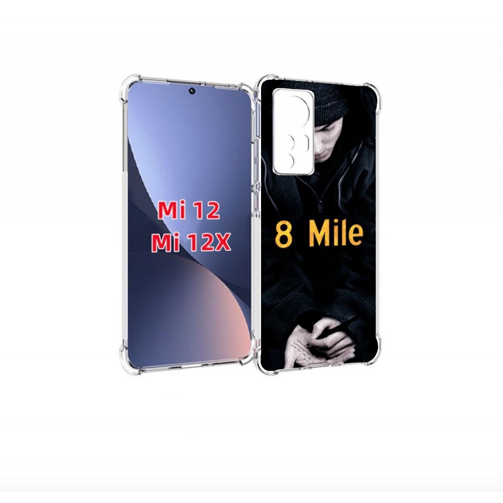 

Чехол-бампер MyPads 8 миля для Xiaomi 12/Xiaomi 12X противоударный, Прозрачный, Tocco
