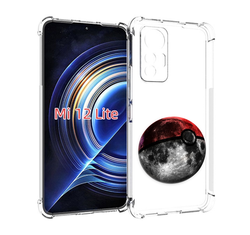

Чехол MyPads планета покебол для Xiaomi 12 Lite, Прозрачный, Tocco