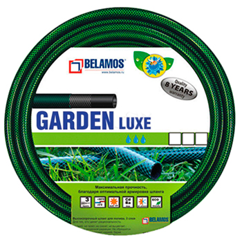 фото Шланг поливочный belamos garden luxe 1 дюйм бухта 25 м эконом