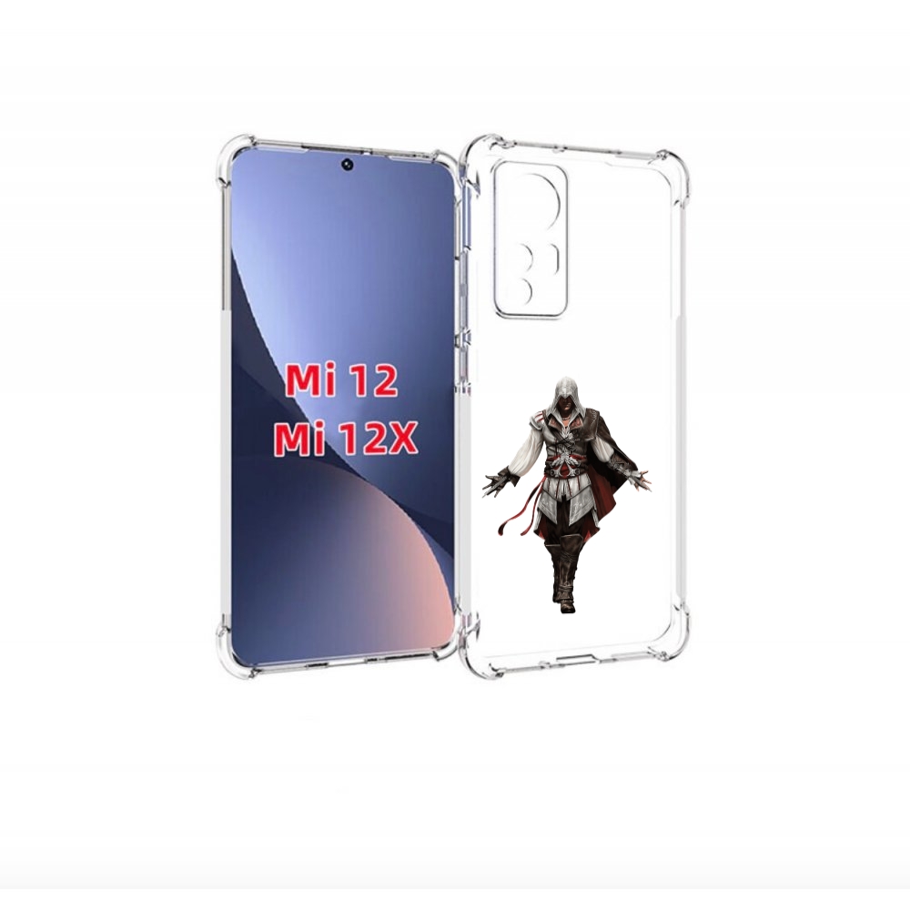 

Чехол-бампер MyPads Assassin's-Creed мужской для Xiaomi 12/Xiaom, Прозрачный, Tocco