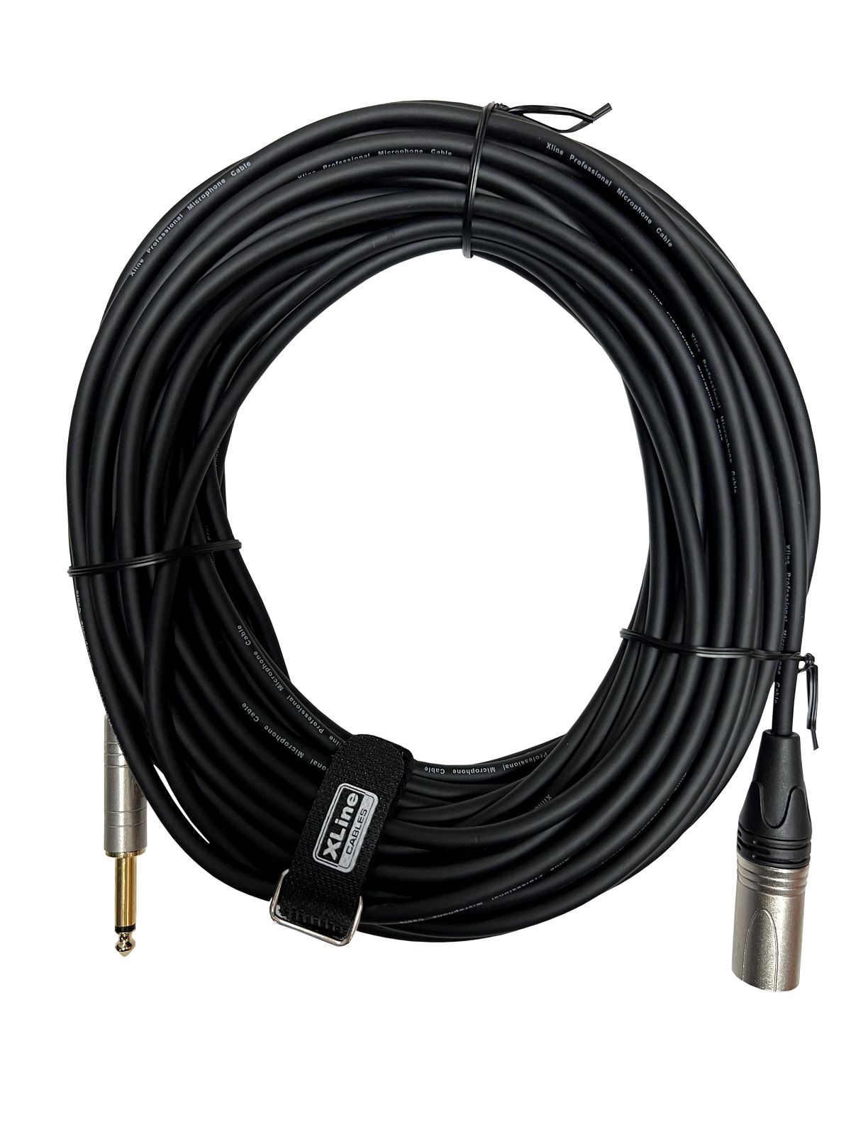 Кабель микрофонный Xline Cables RMIC XLRM-JACK 20 XLR 3 pin male - JACK 6.3 mono длина 20м