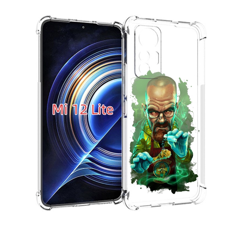 

Чехол MyPads повар для Xiaomi 12 Lite, Прозрачный, Tocco