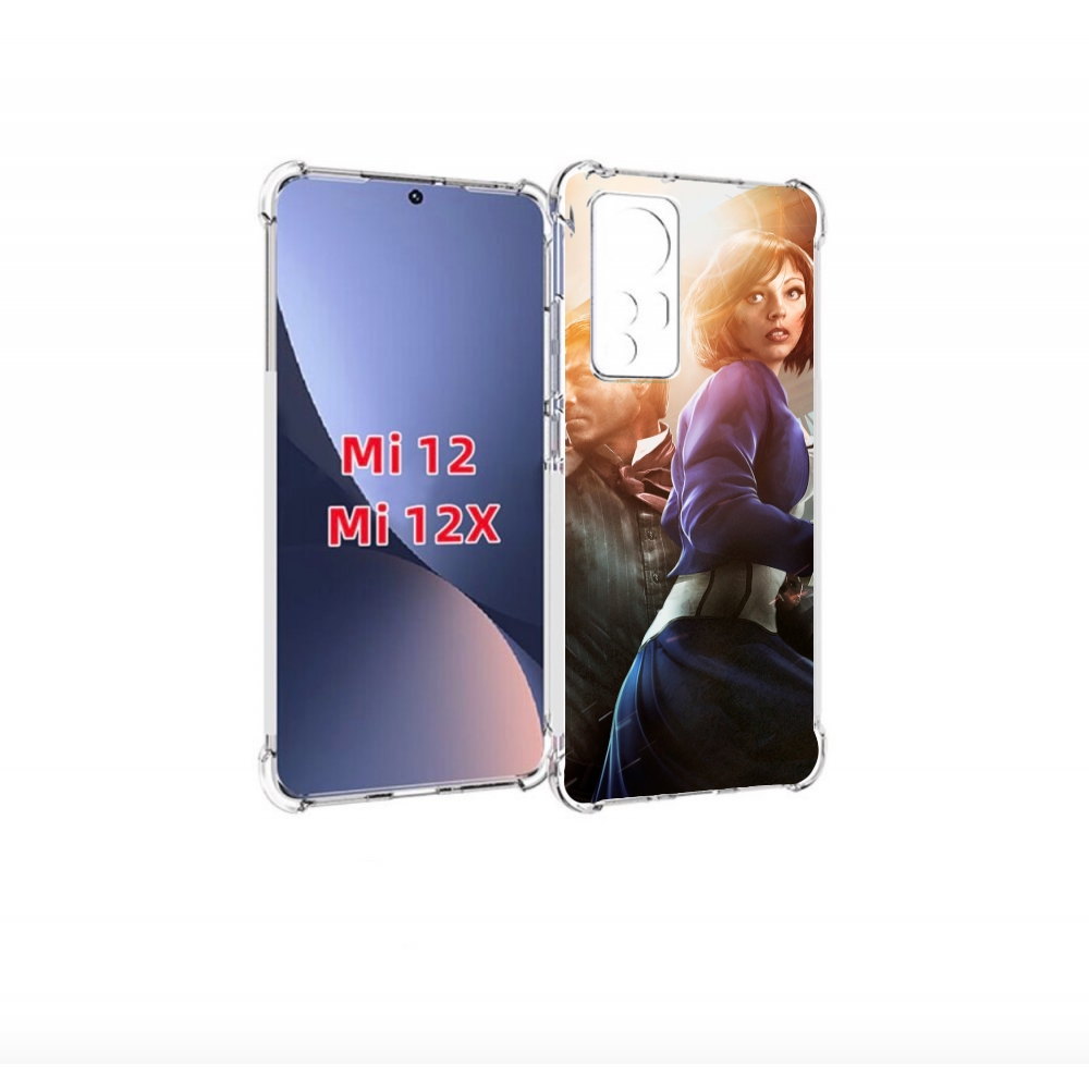 

Чехол-бампер MyPads Bioshock Infinite для Xiaomi 12/Xiaomi 12X п, Прозрачный, Tocco
