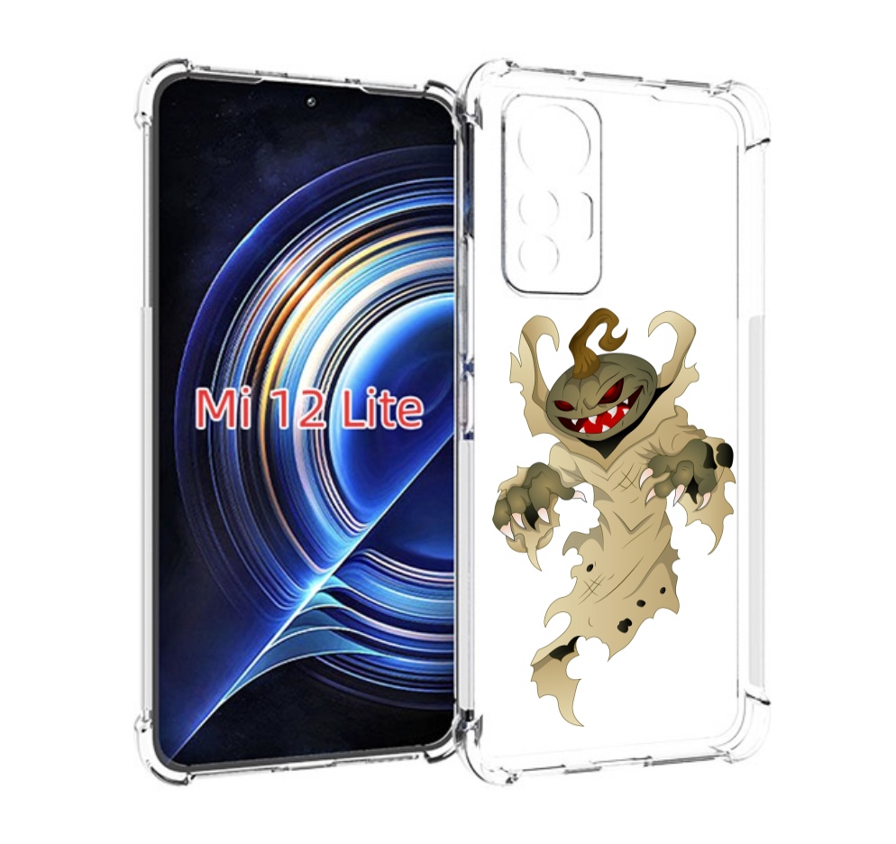 

Чехол MyPads призрак хэллоуина для Xiaomi 12 Lite, Прозрачный, Tocco