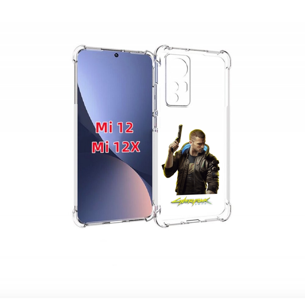 

Чехол-бампер MyPads Cyberpunk-2077 для Xiaomi 12/Xiaomi 12X прот, Прозрачный, Tocco