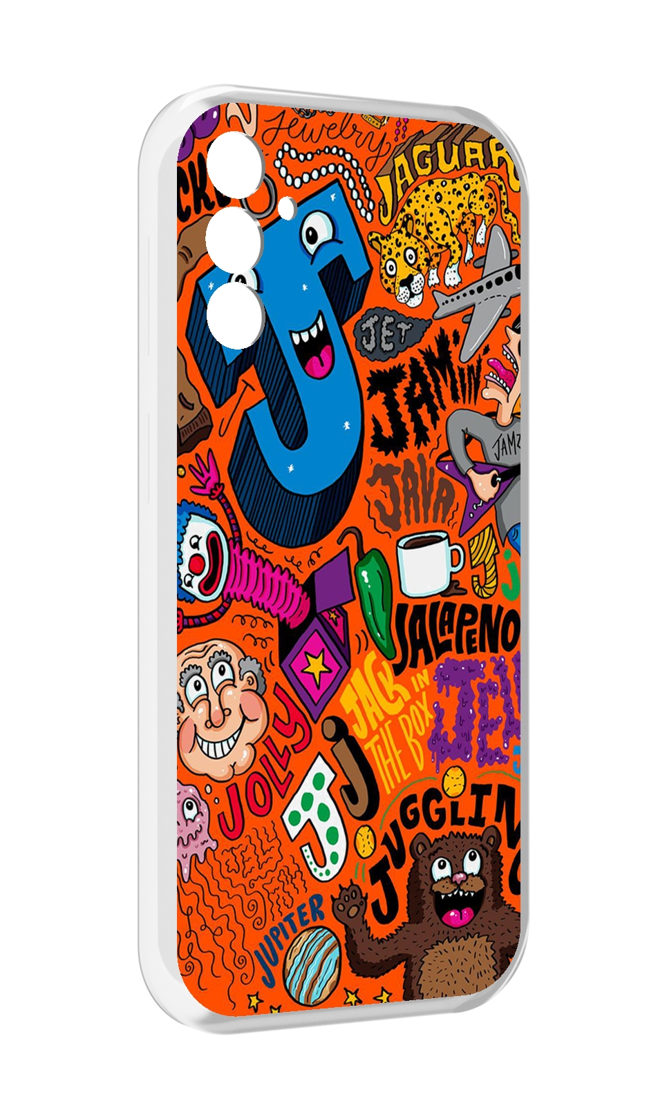 

Чехол MyPads funky-decor для Samsung Galaxy M13, Прозрачный, Tocco