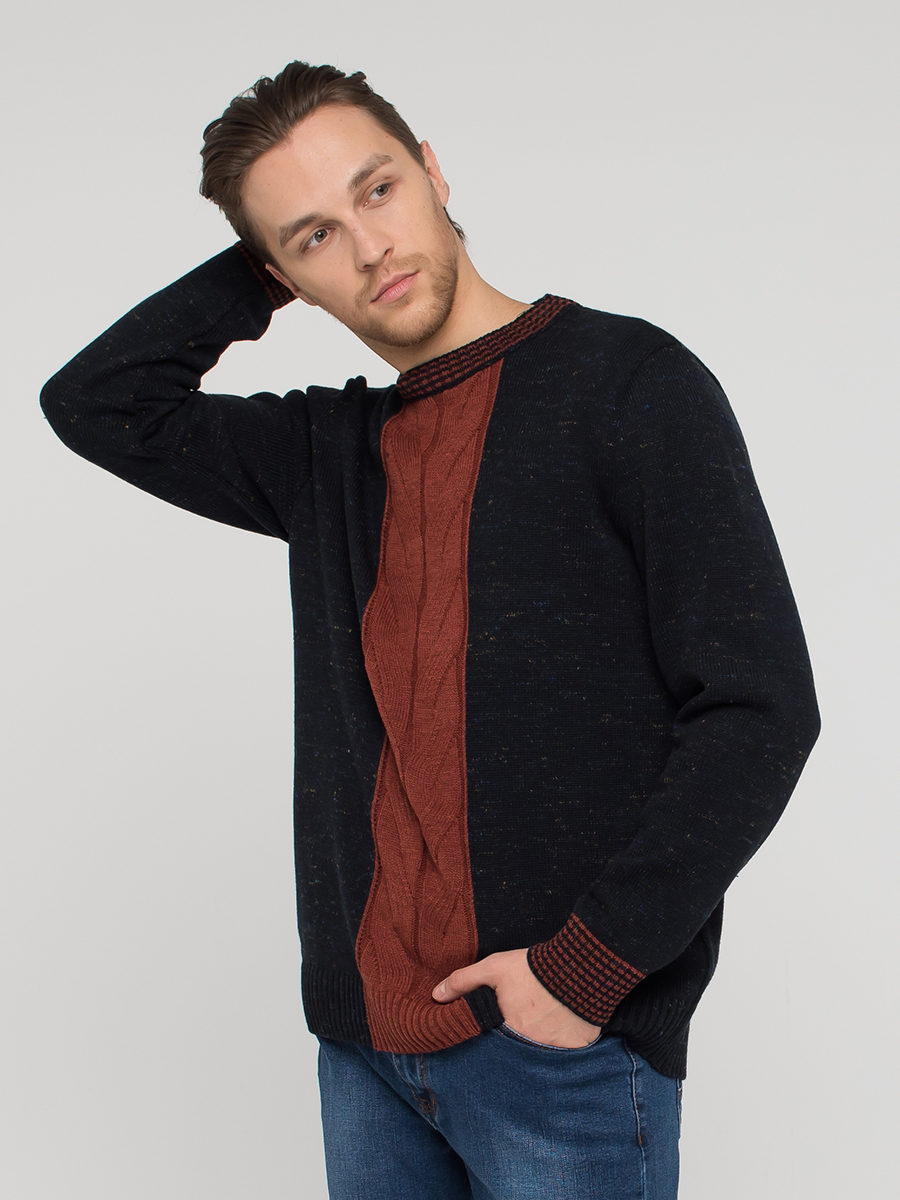 

Джемпер мужской BY212-15008 BE YOU синий 44 RU, BY212-15008