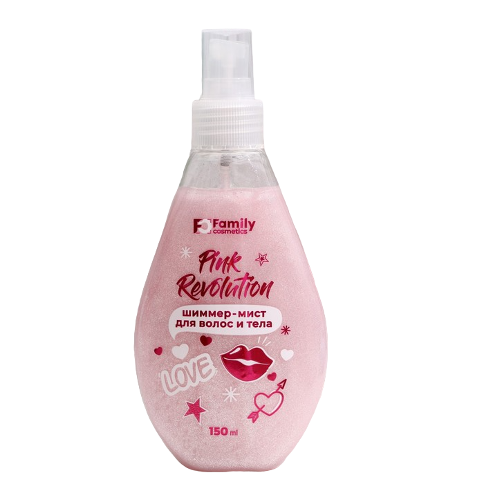 фото Мист для волос и тела "family cosmetics", "pink revolution", 150 мл