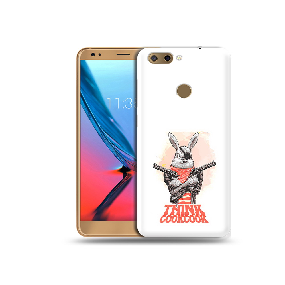 

Чехол MyPads Tocco для ZTE Blade V9 кролик пират (PT106427.464.419), Прозрачный, Tocco