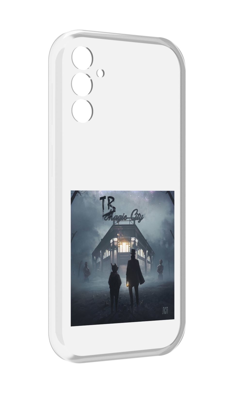 

Чехол MyPads Tragic City ЛСП для Samsung Galaxy M13, Прозрачный, Tocco
