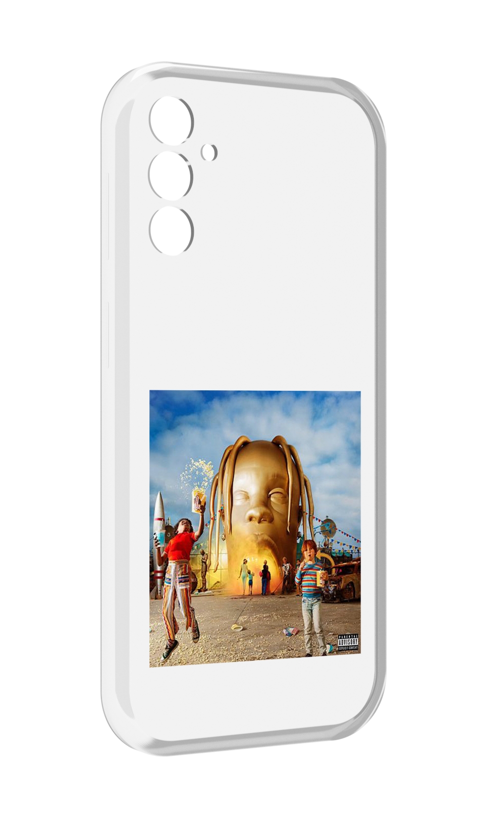 

Чехол MyPads Travis Scott - Astroworld для Samsung Galaxy M13, Прозрачный, Tocco