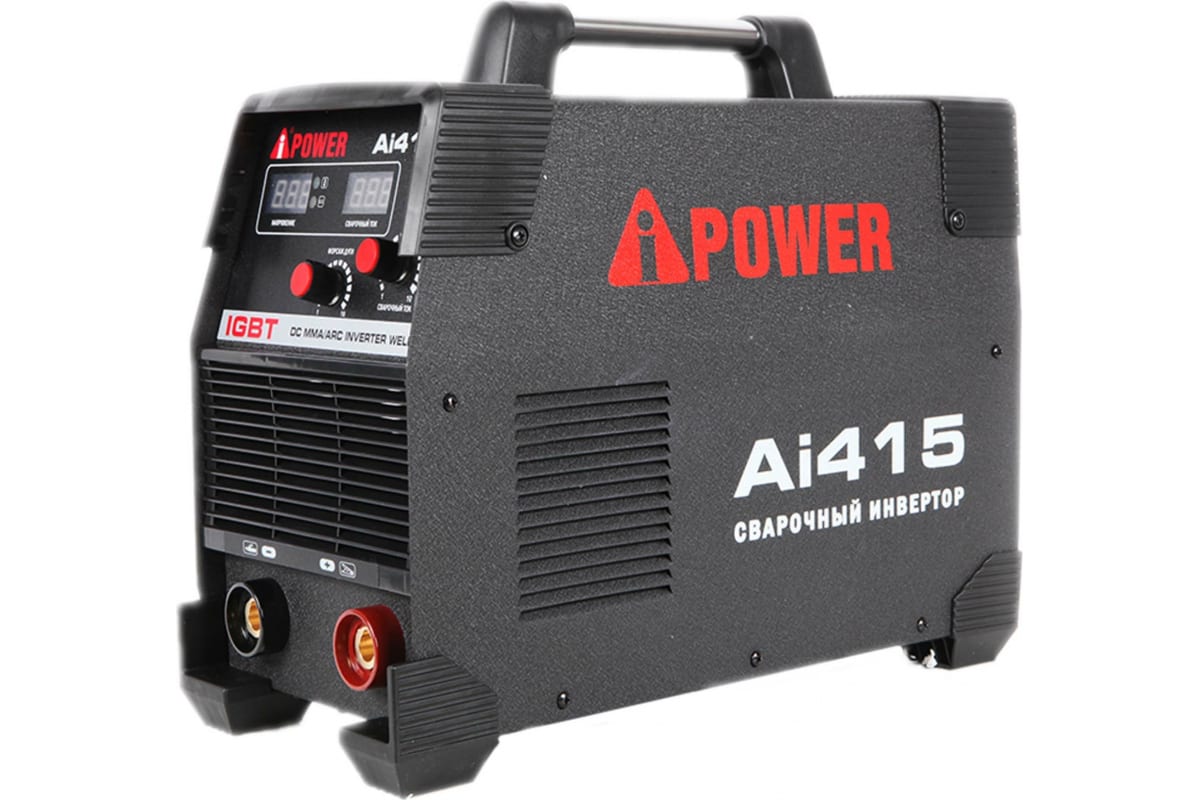 Инверторый сварочный аппарат A-iPower Ai415 (61415) инверторный сварочный аппарат a ipower ai415 61415