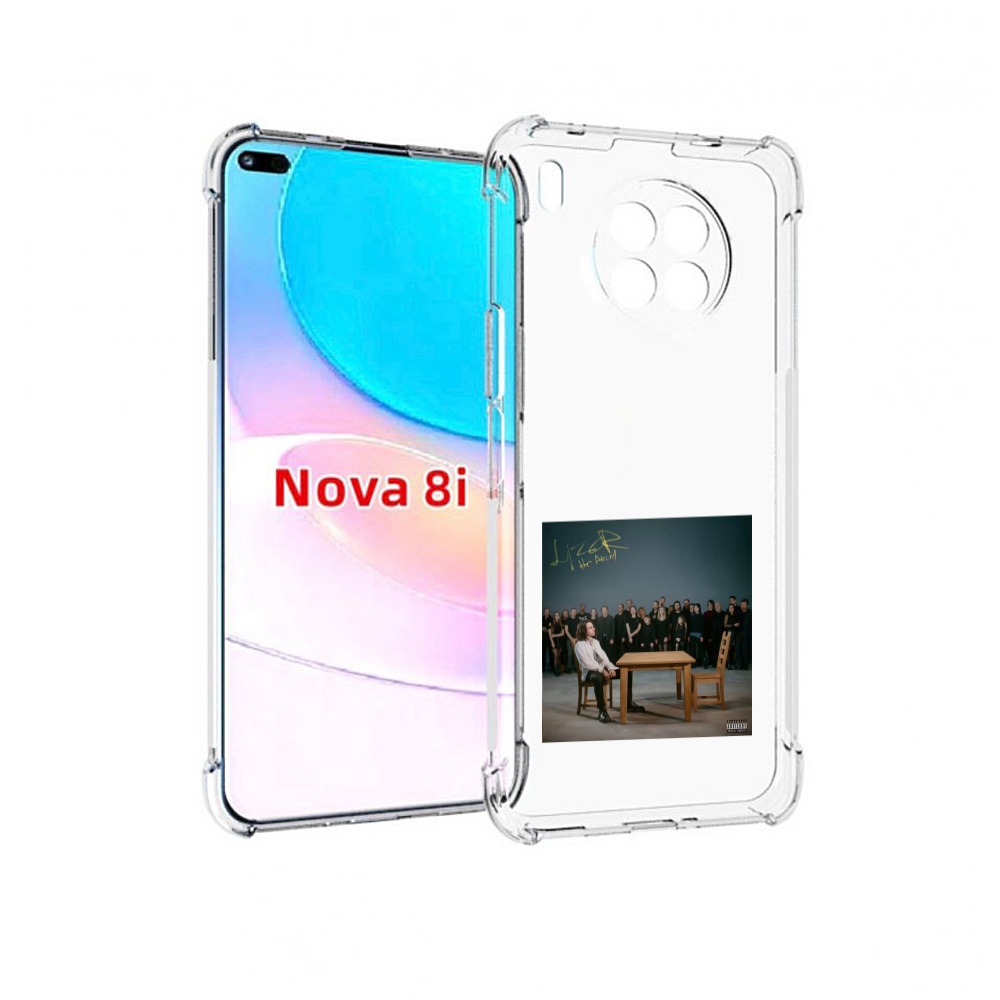 

Чехол бампер MyPads Не Ангел LIZER для Huawei Nova 8i, Прозрачный, Tocco