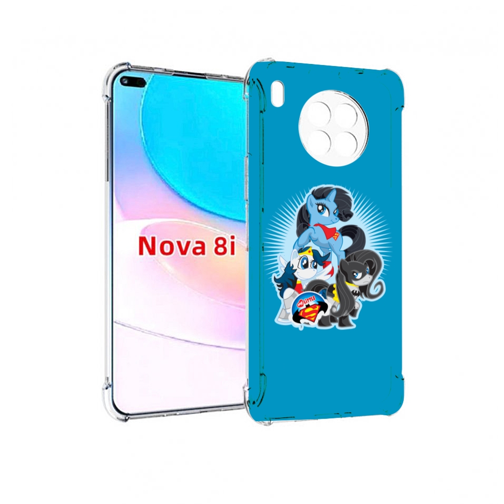 Чехол бампер MyPads Пони-литл для Huawei Nova 8i
