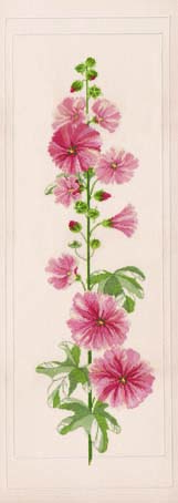 

Набор для вышивания DERWENTWATER DESIGNS "Hollyhock", арт.FP03