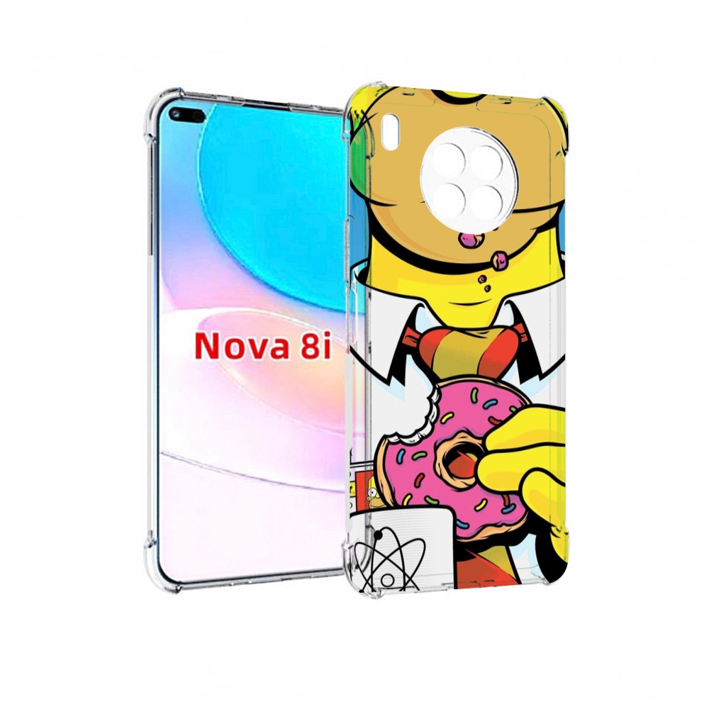 Чехол бампер MyPads Пончик для Huawei Nova 8i