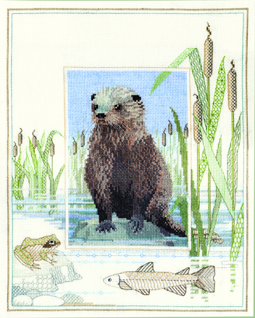 

Набор для вышивания Derwentwater Designs "Otter", арт.WIL6