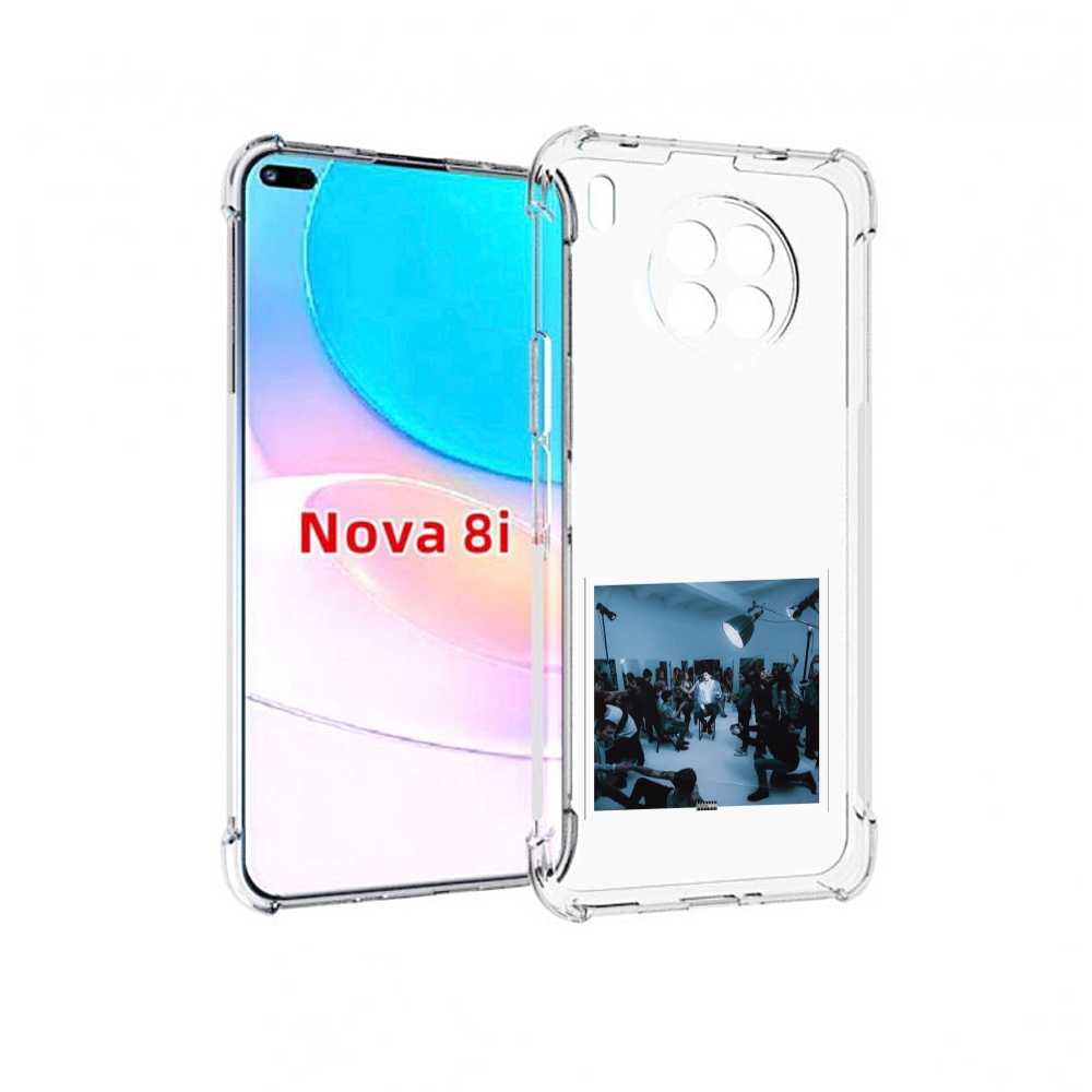 

Чехол бампер MyPads Уроборос Скриптонит для Huawei Nova 8i, Прозрачный, Tocco