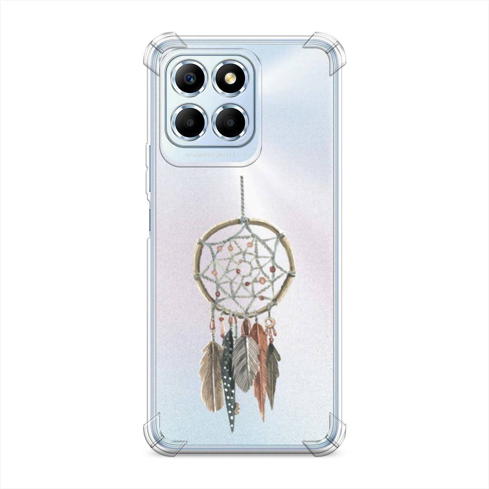 

Чехол Awog на Honor X6/X6s "Ловец снов с перьями", Коричневый;зеленый, 6109551-1