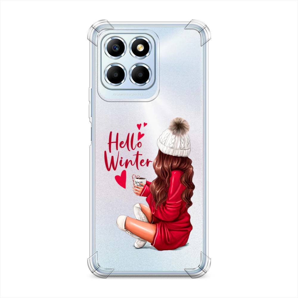 

Чехол Awog на Honor X6/X6s "Hello winter", Красный;коричневый;белый, 6109551-1