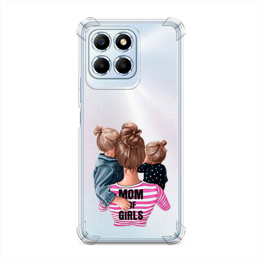

Чехол Awog на Honor X6/X6s "Mom of Girls", Синий;розовый;черный, 6109551-1