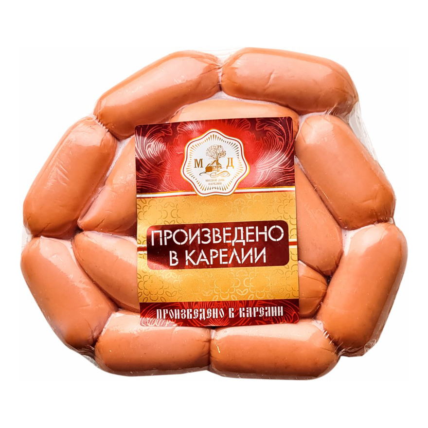 

Сардельки МД Карелия с сыром 500 г