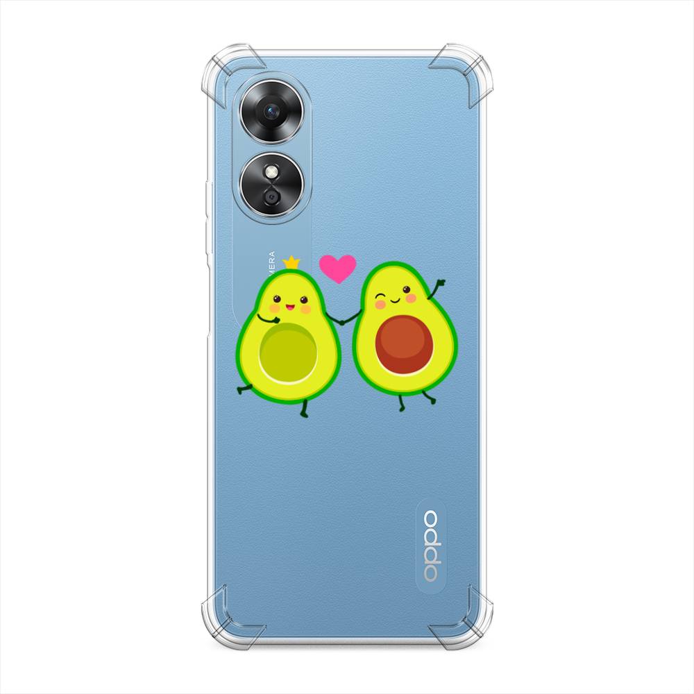 

Чехол Awog на Oppo A17 "Авокадо любят", Зеленый;коричневый;розовый, 2512051-1