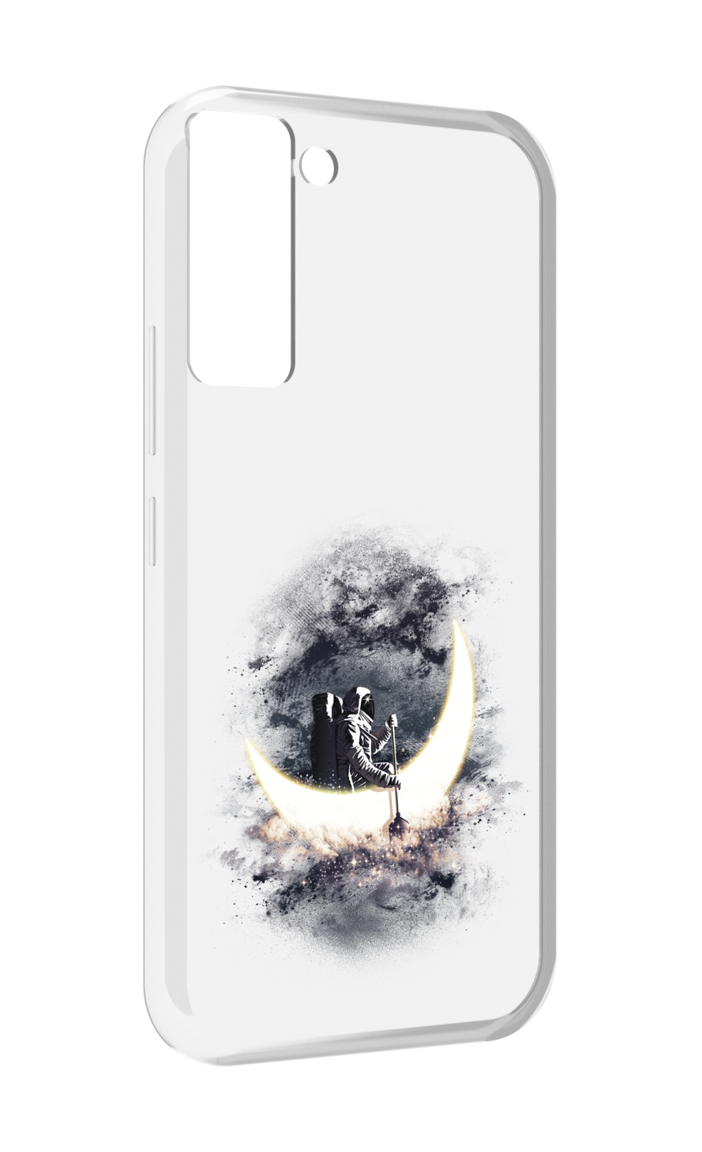 

Чехол MyPads лунный путешественник для Tecno Pop 5 LTE / Pop 5 Pro, Прозрачный, Tocco