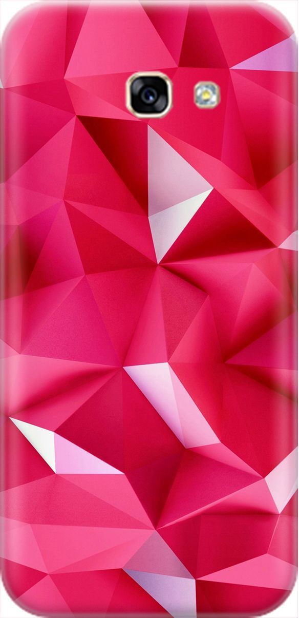 

Чехол на Samsung Galaxy A5 (2017) с принтом "Малиновые ромбы", Красный;розовый, 1974