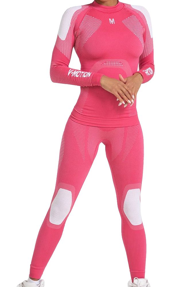 

Термобелье V-Motion комплект Alpinesports (ж) р.S, розовый, Розовый;серый, Alpinesports