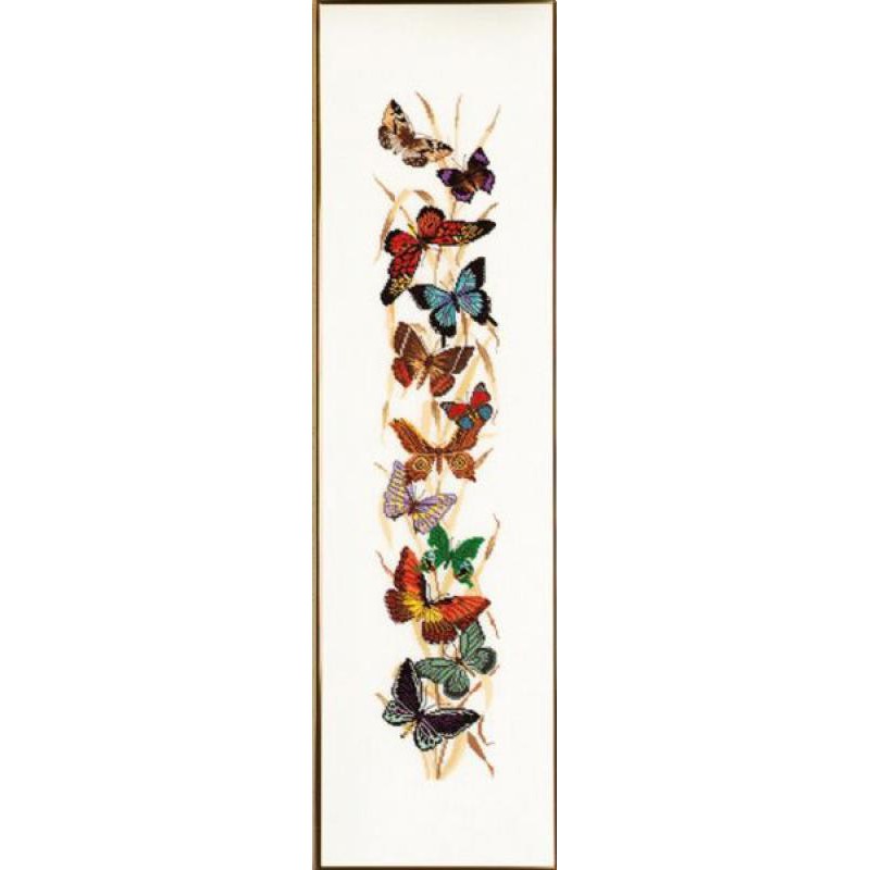 фото Набор для вышивания крестом eva rosenstand "бабочки" арт.14 255