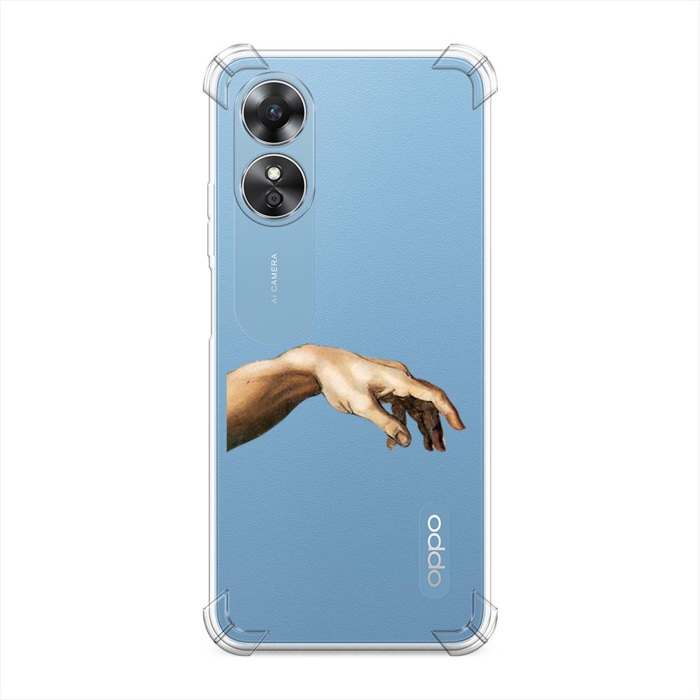 

Чехол Awog на Oppo A17 "Creazione di Adamo 1", Бежевый, 2512051-1