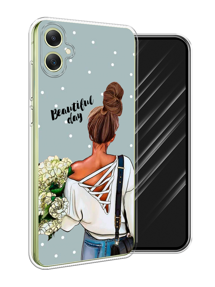 

Чехол Awog на Samsung Galaxy A06 "Beautiful day", Голубой;коричневый;бежевый, 2110150-1