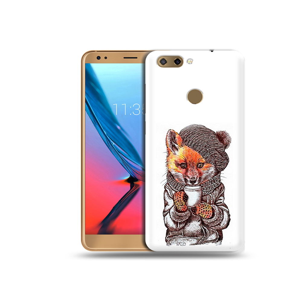 

Чехол MyPads Tocco для ZTE Blade V9 лиса в шапке (PT106427.464.437), Tocco