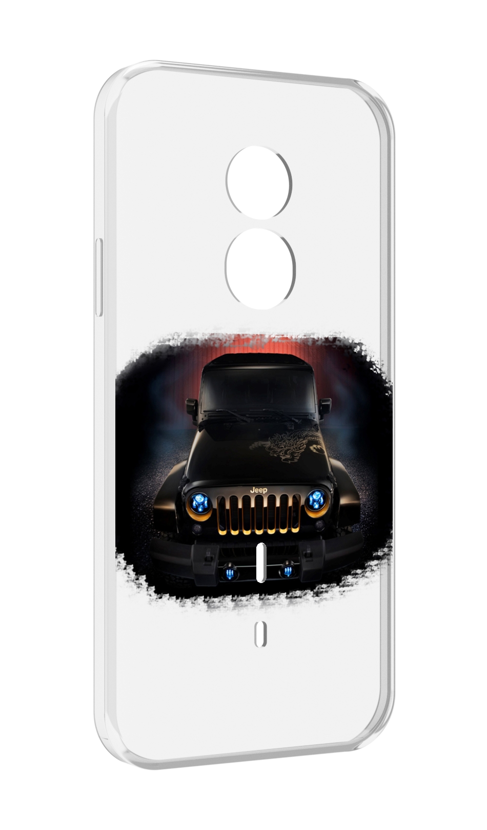 

Чехол MyPads jeep 2 для Doogee S51, Прозрачный, Tocco