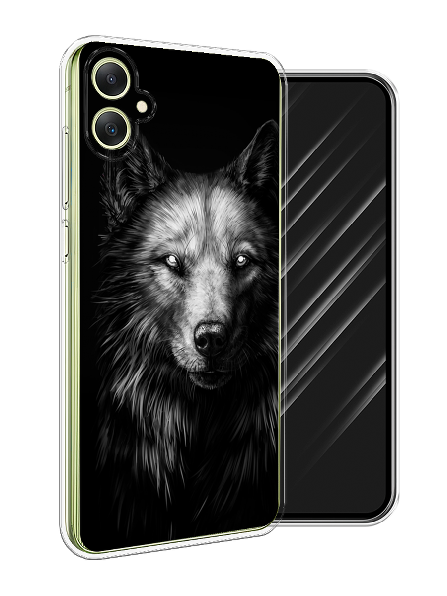 

Чехол Awog на Samsung Galaxy A06 "Волк черно белый", Серый;бежевый;белый, 2110150-1