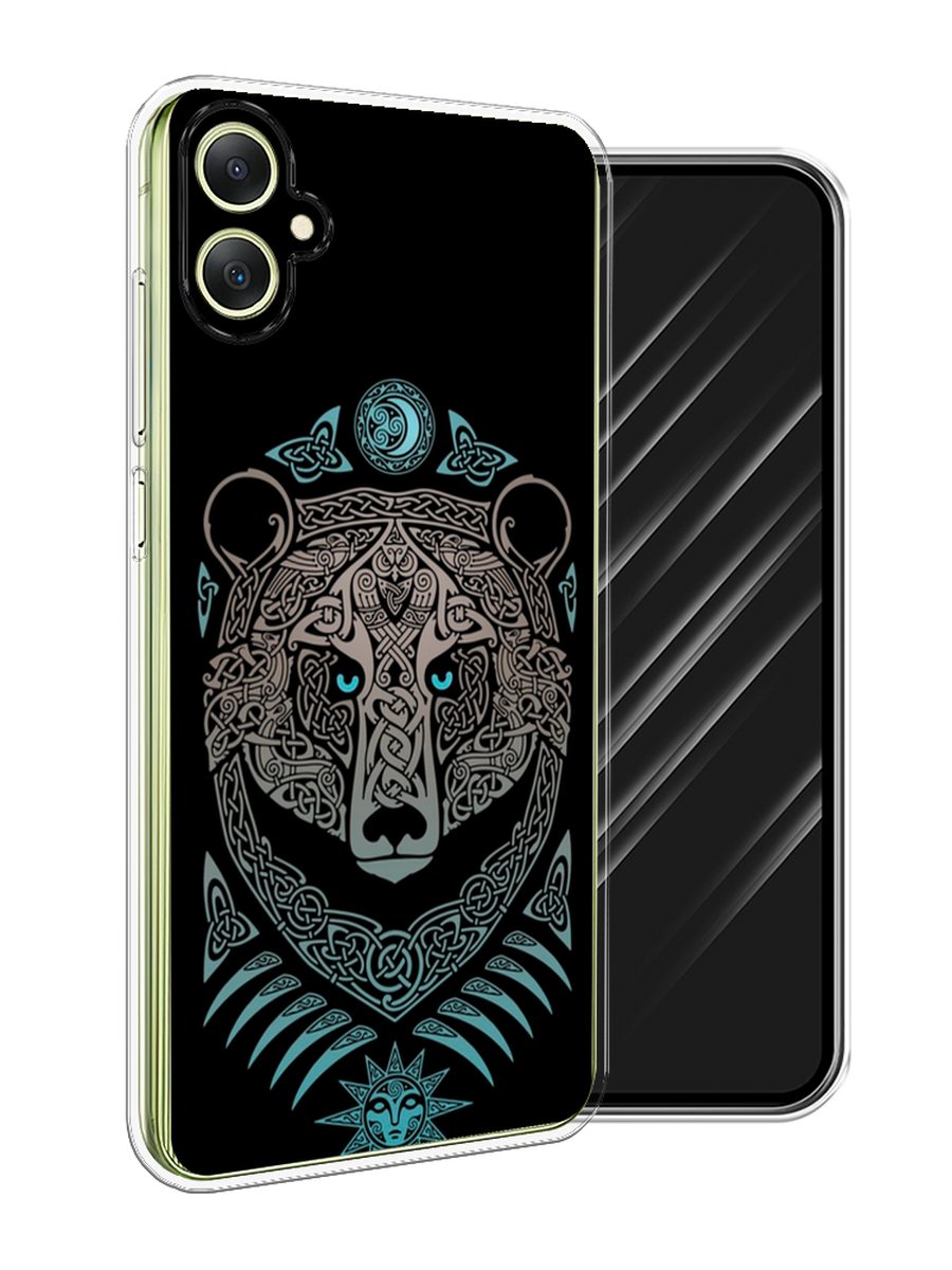 

Чехол Awog на Samsung Galaxy A06 "Кельтский медведь", Черный;серый, 2110150-1