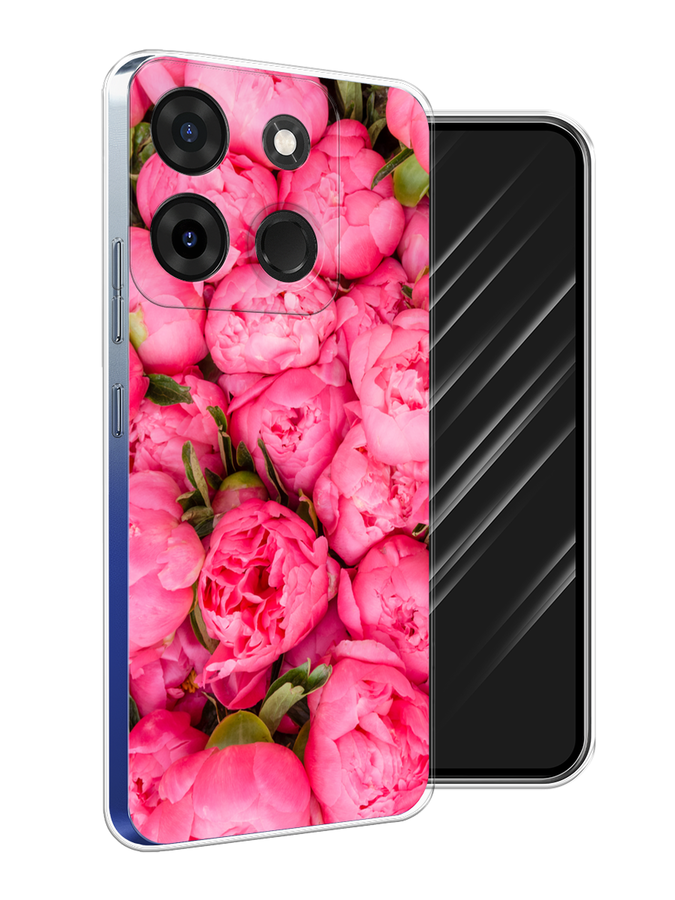 

Чехол Awog на Infinix Smart 7 Plus "Прекрасные пионы", Разноцветный, 3103950-8