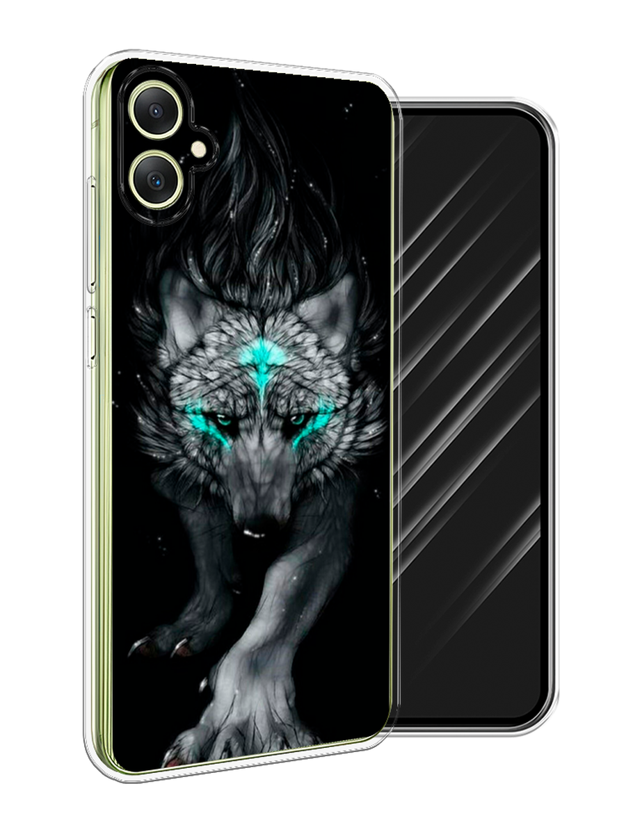 

Чехол Awog на Samsung Galaxy A06 "Волшебный волк", Черный;серый, 2110150-1