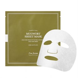 фото Тканевая маска i'm from mugwort sheet mask с полынью