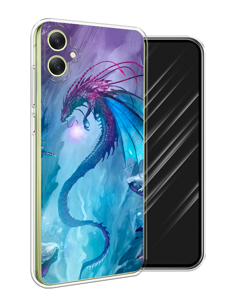 

Чехол Awog на Samsung Galaxy A06 "Водный дракон", Голубой;фиолетовый;синий, 2110150-1
