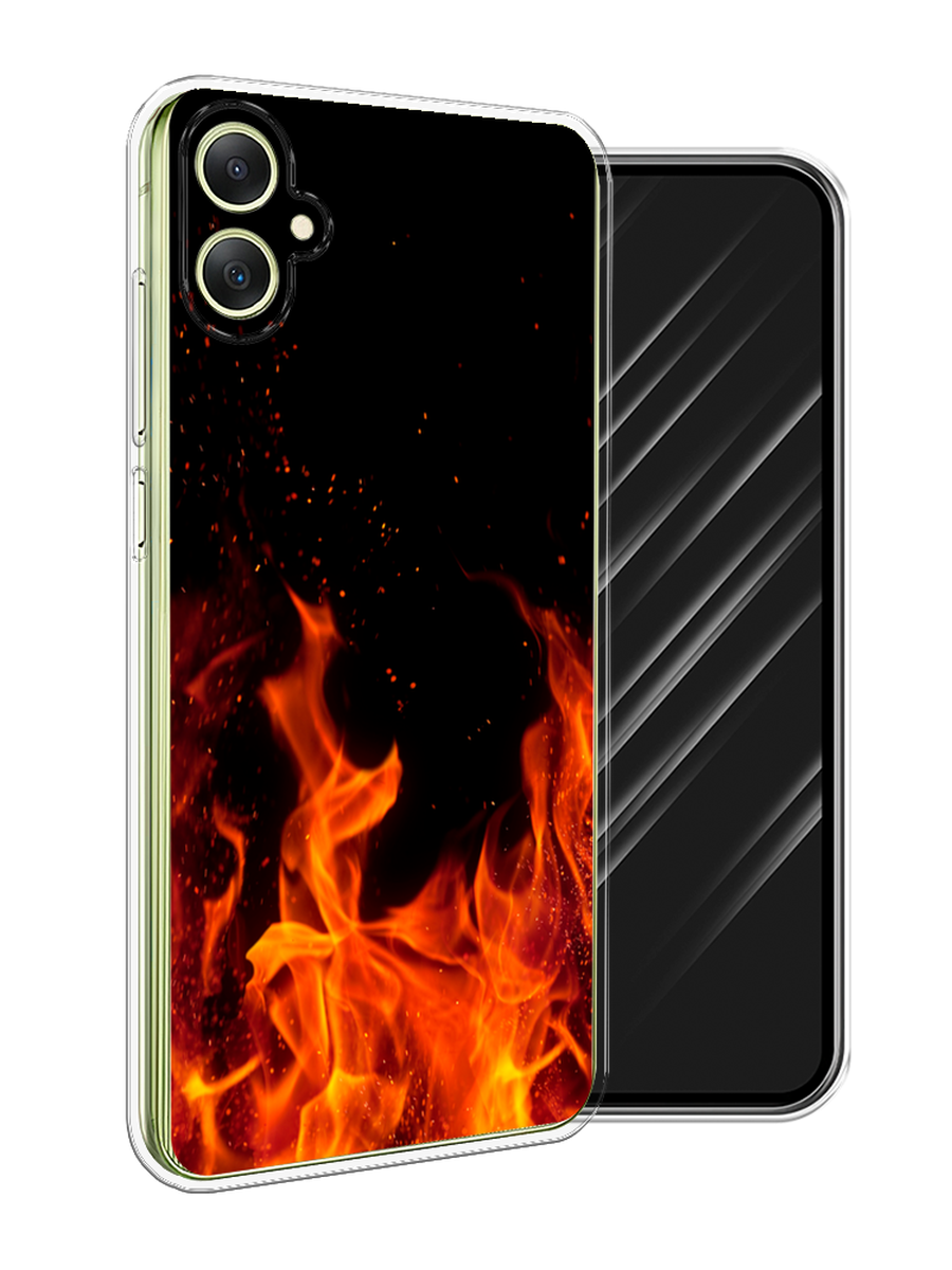 

Чехол Awog на Samsung Galaxy A06 "Все в огне", Оранжевый;черный, 2110150-1