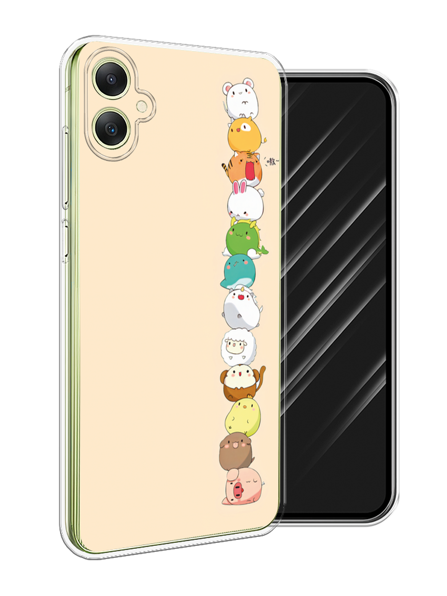 

Чехол Awog на Samsung Galaxy A06 "Питомцы Чиби", Желтый, 2110150-1