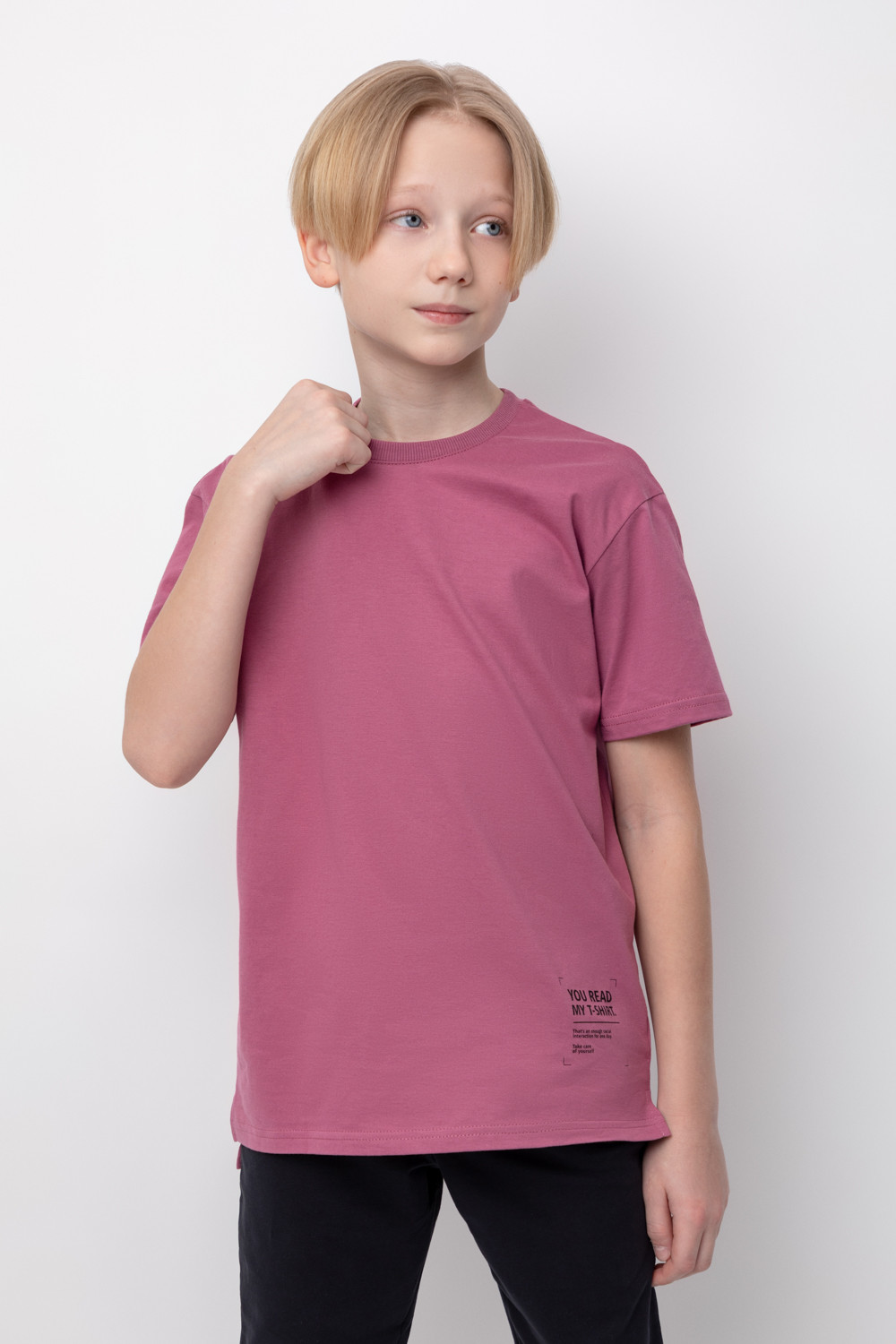 Футболка детская Cubby М 3231-1, сливовый, 164