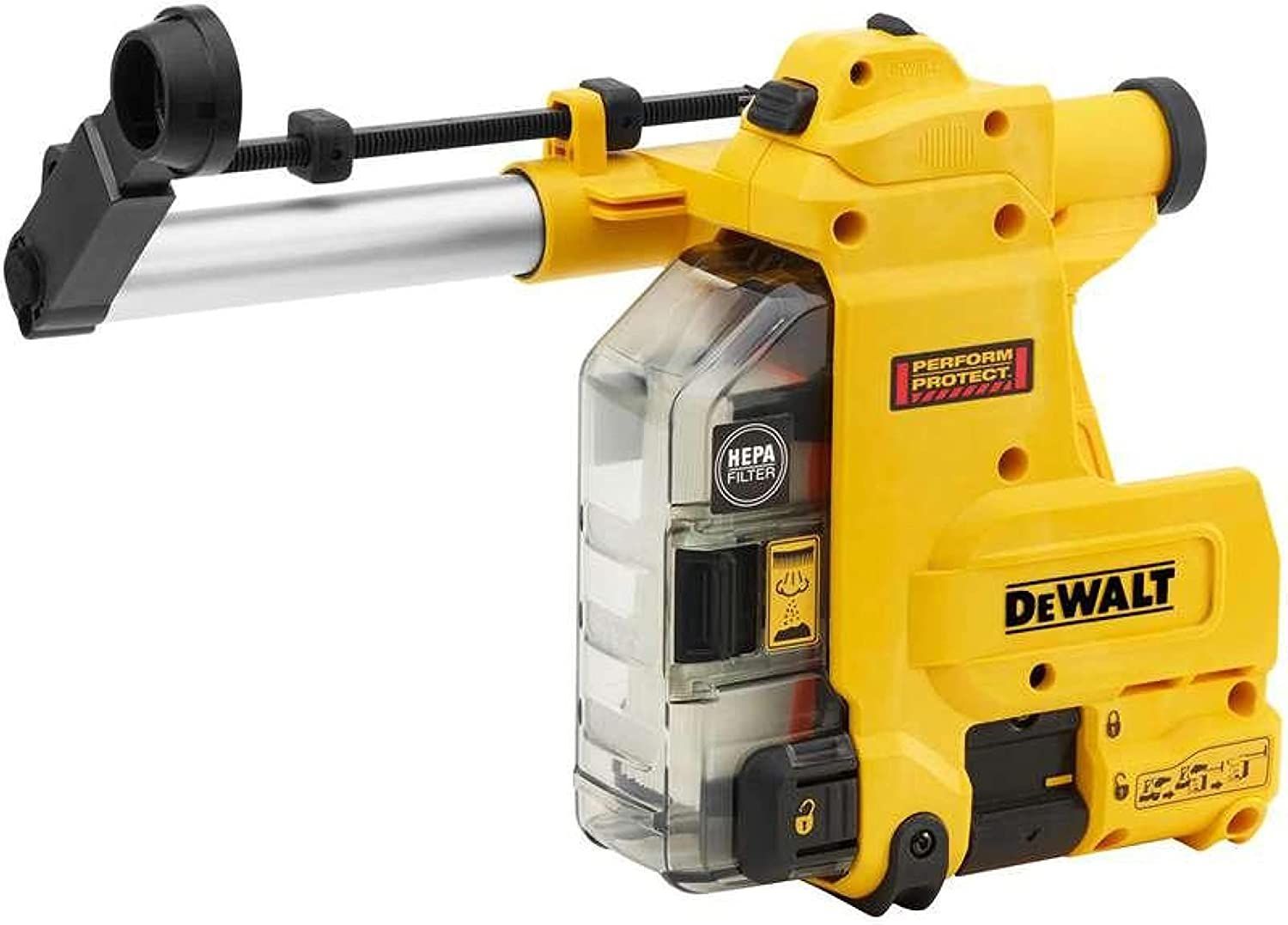 Пылесборник для перфораторов DeWALT D25304DH dewalt фреза z2 hm 8мм d10мм раб20 общ52 мм