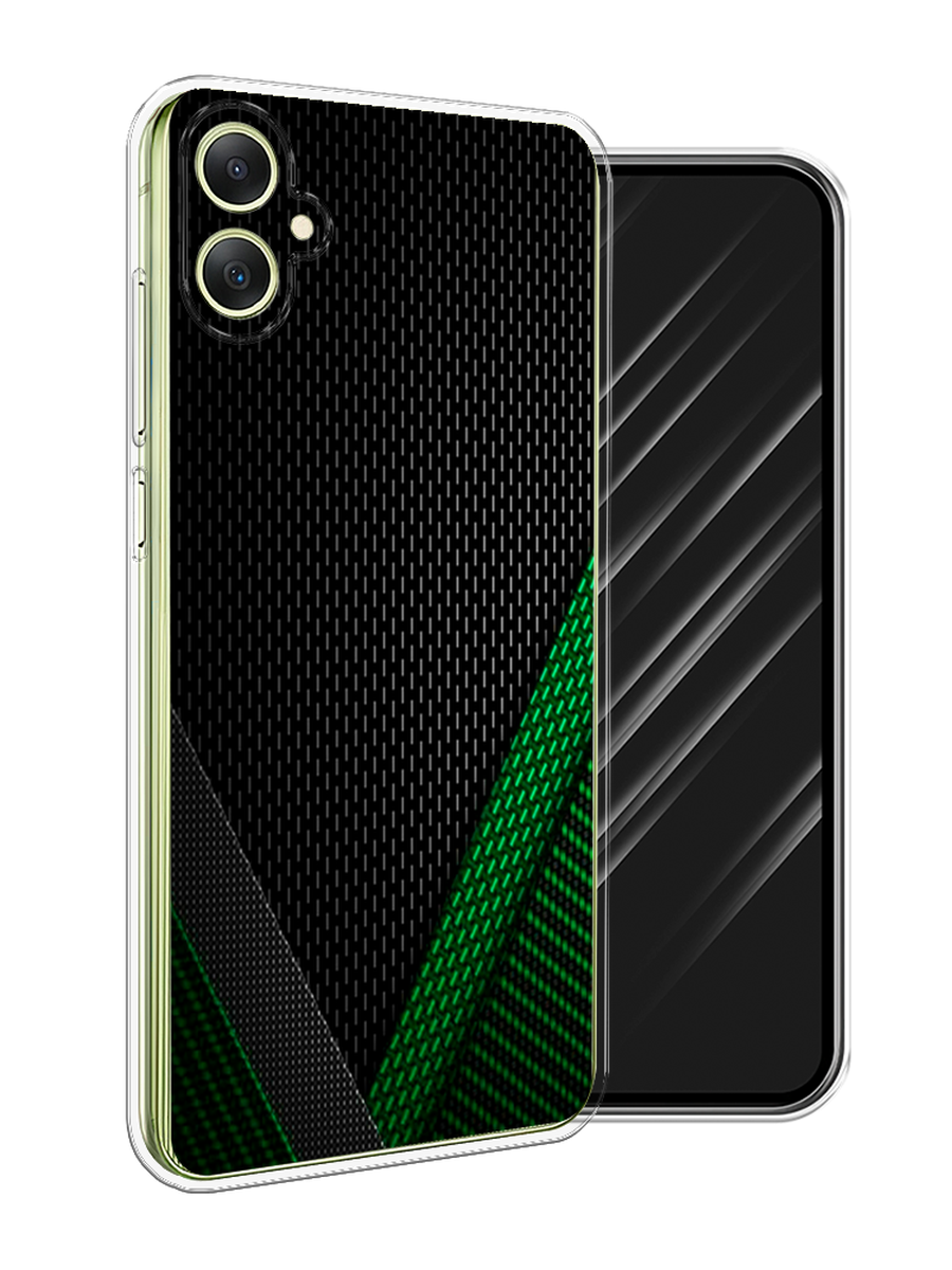 

Чехол Awog на Samsung Galaxy A06 "Зеленый карбон", Черный;зеленый, 2110150-1