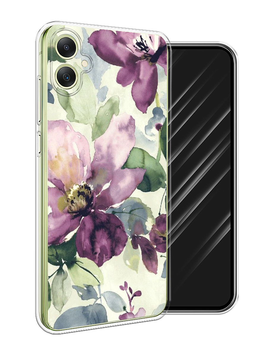 

Чехол Awog на Samsung Galaxy A06 "Сиреневые цветы-акварель", Фиолетовый, 2110150-1