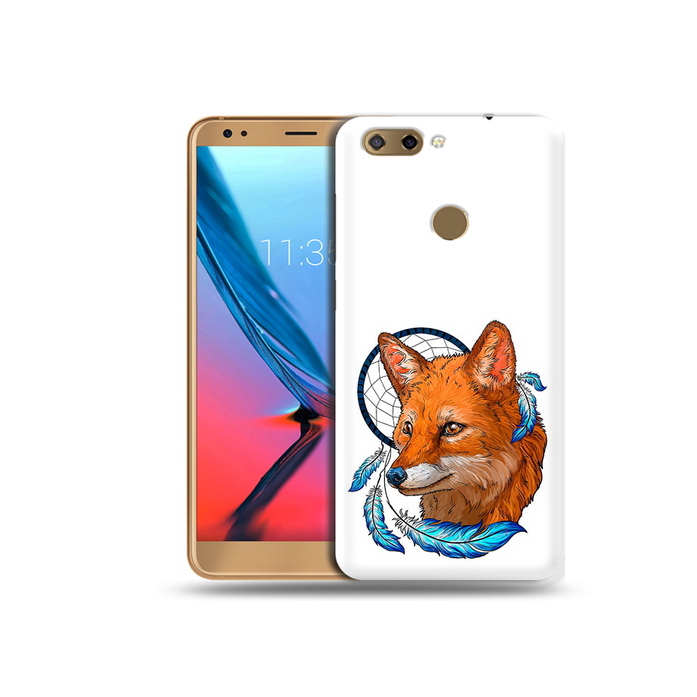 

Чехол MyPads Tocco для ZTE Blade V9 лиса и ловец снов (PT106427.464.438), Прозрачный, Tocco