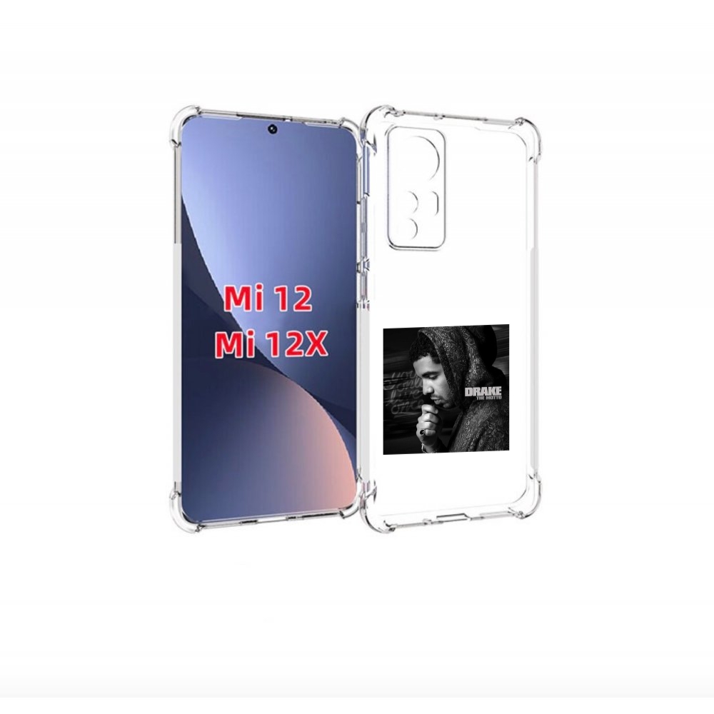 

Чехол-бампер MyPads Drake - The Motto для Xiaomi 12/Xiaomi 12X п, Прозрачный, Tocco