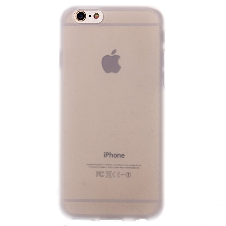 

Чехол силиконовый матовый BaseMarket для Apple iPhone 6S (белый)